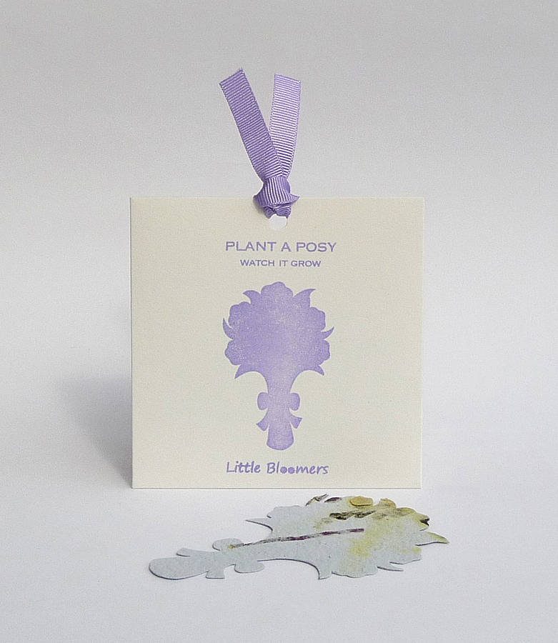 little bloomers plantable favours by plant a bloomer
